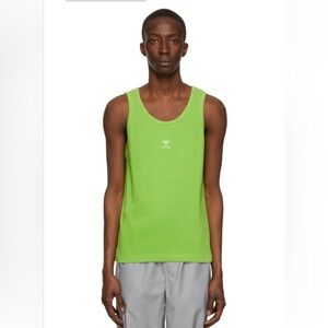 Stolen Girlfriends Club Green Cotton Tank Top